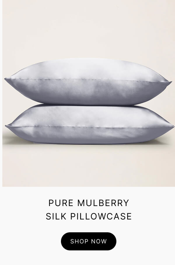 Pure Mulberry Silk Pillowcase