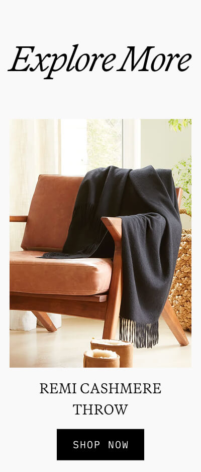 REMI CASHMERE THROW