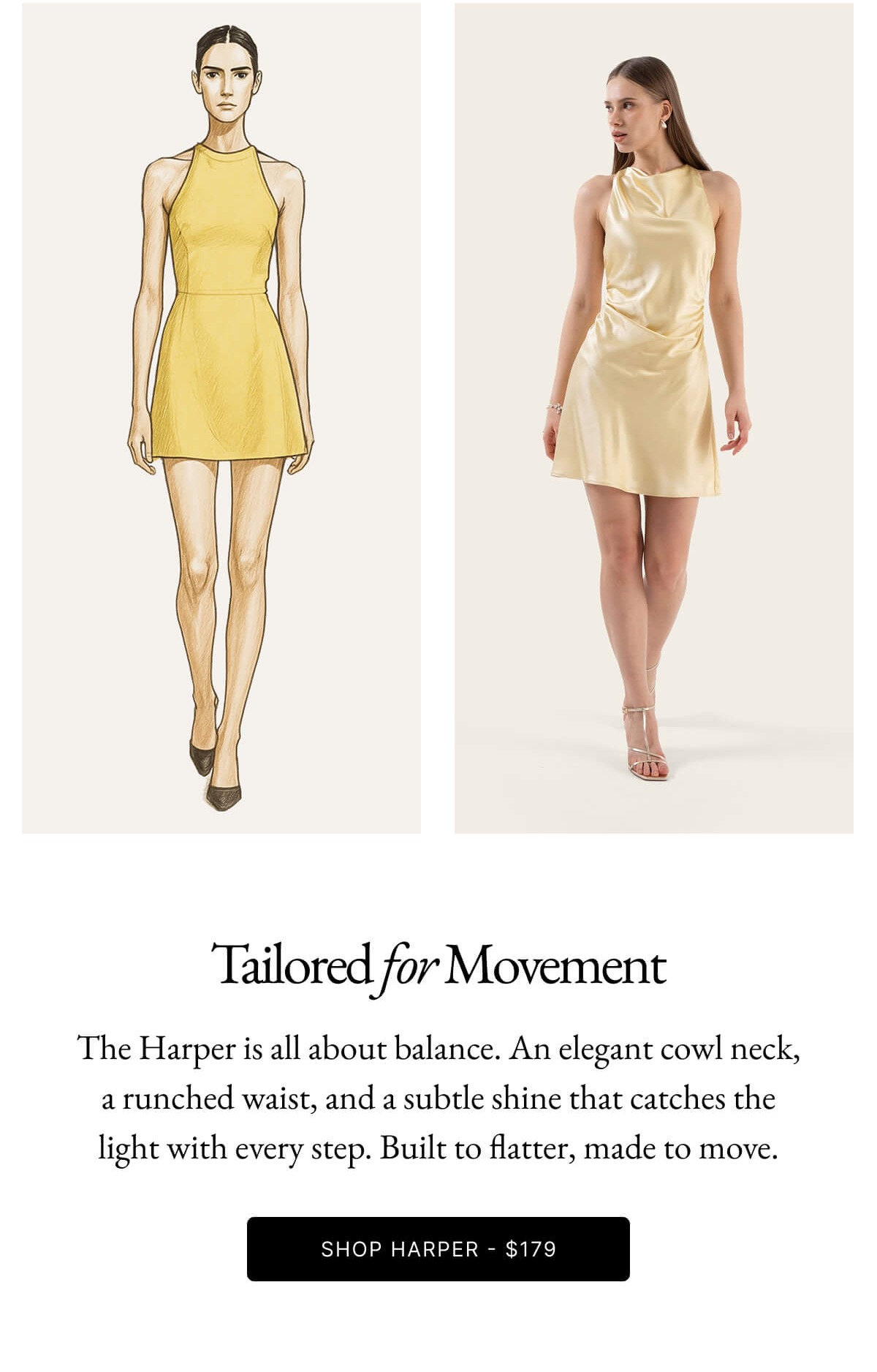 Welcome to Italic | Life is the luxury | From Sketch to Silk MEET HARPER & MARLOWE
