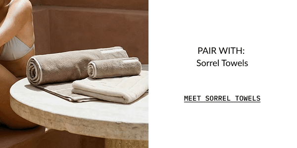 NEW Sorrel Towels