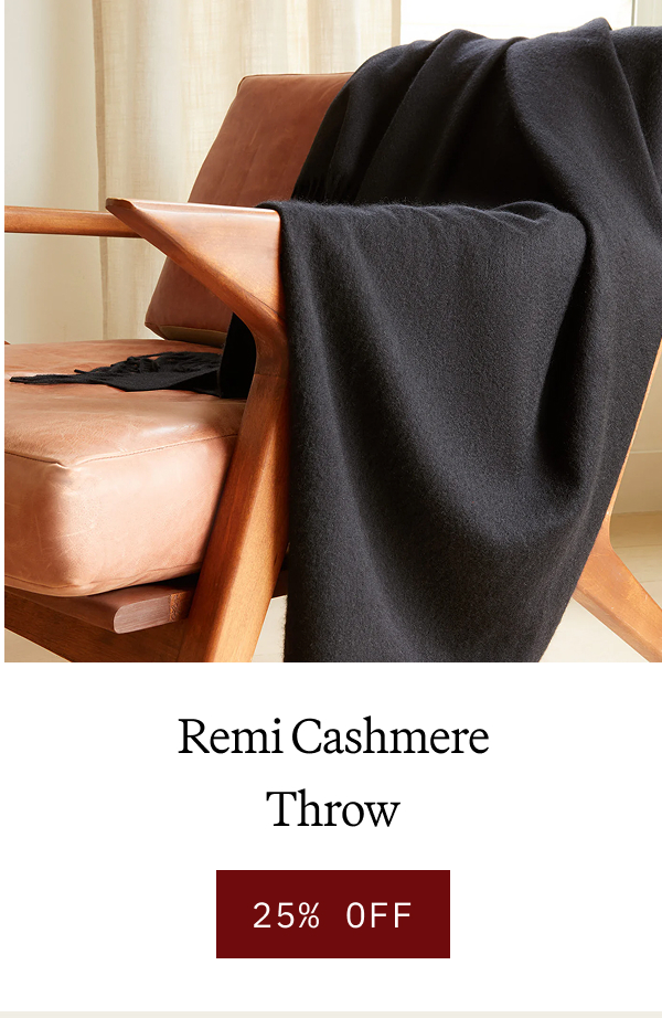 Remi Cashmere Throw