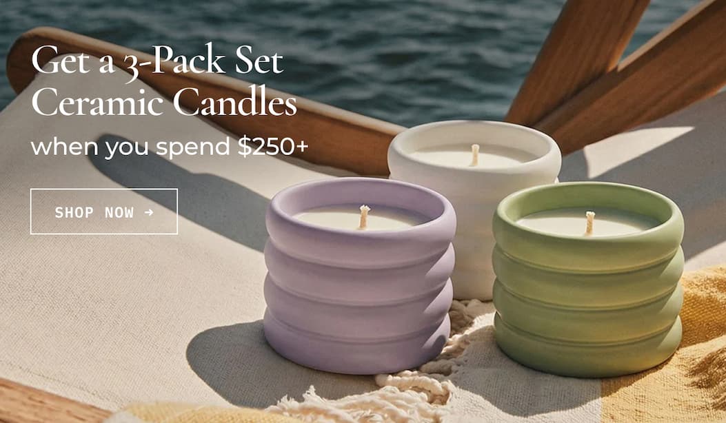 ITALIC | CERAMIC CANDLE