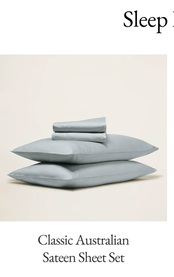 Classic Australian Sateen Sheet Set