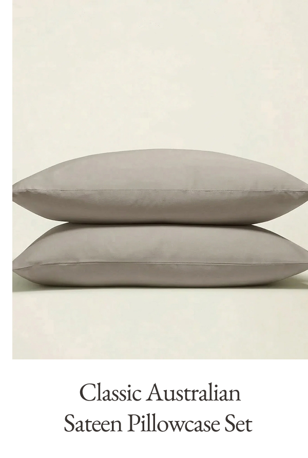 Sateen Pillowcase Set