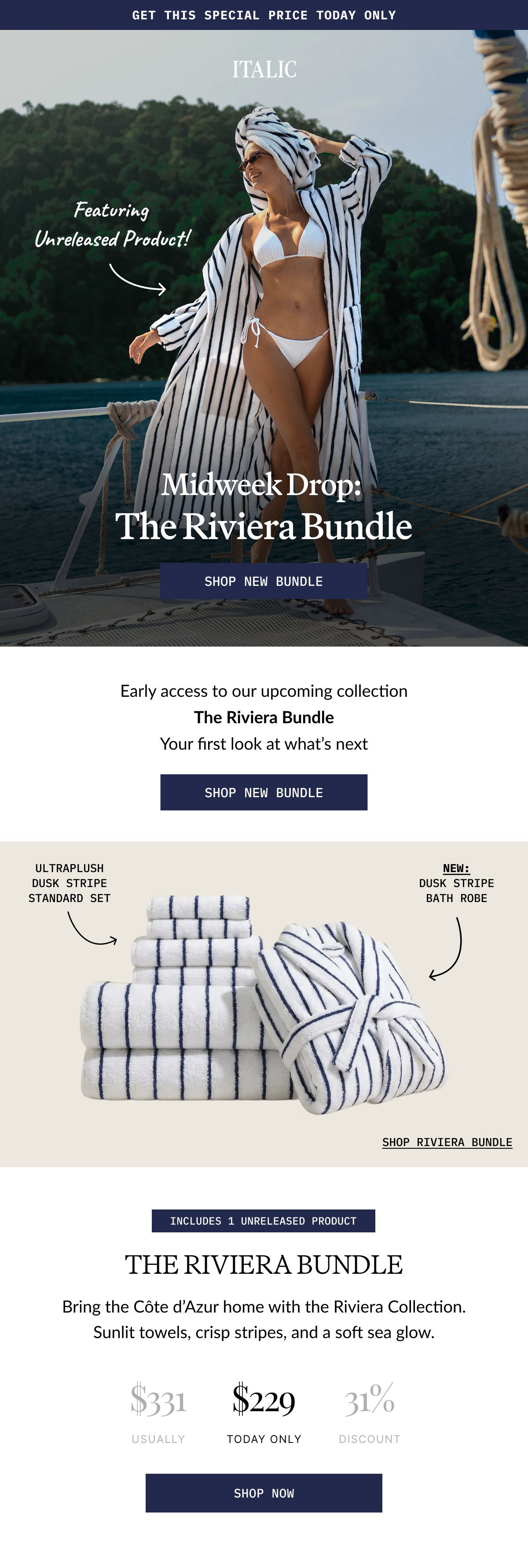 ITALIC | MID WEEK DROP: THE RIVIERA BUNDLE