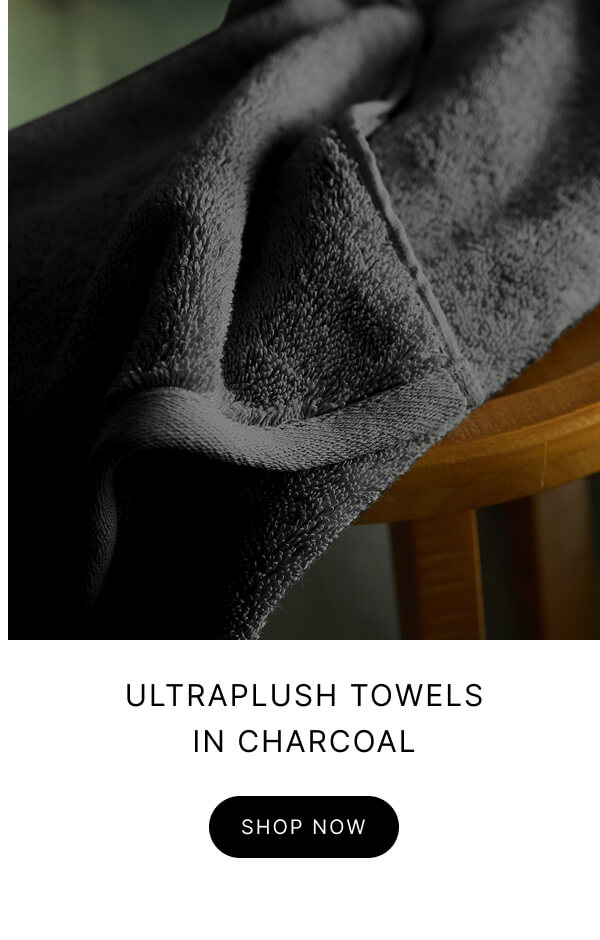 Ultraplush Towels in Charcoal