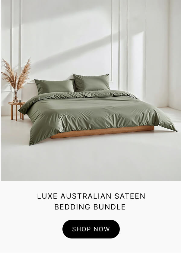 Luxe Australian Sateen Bedding Bundle