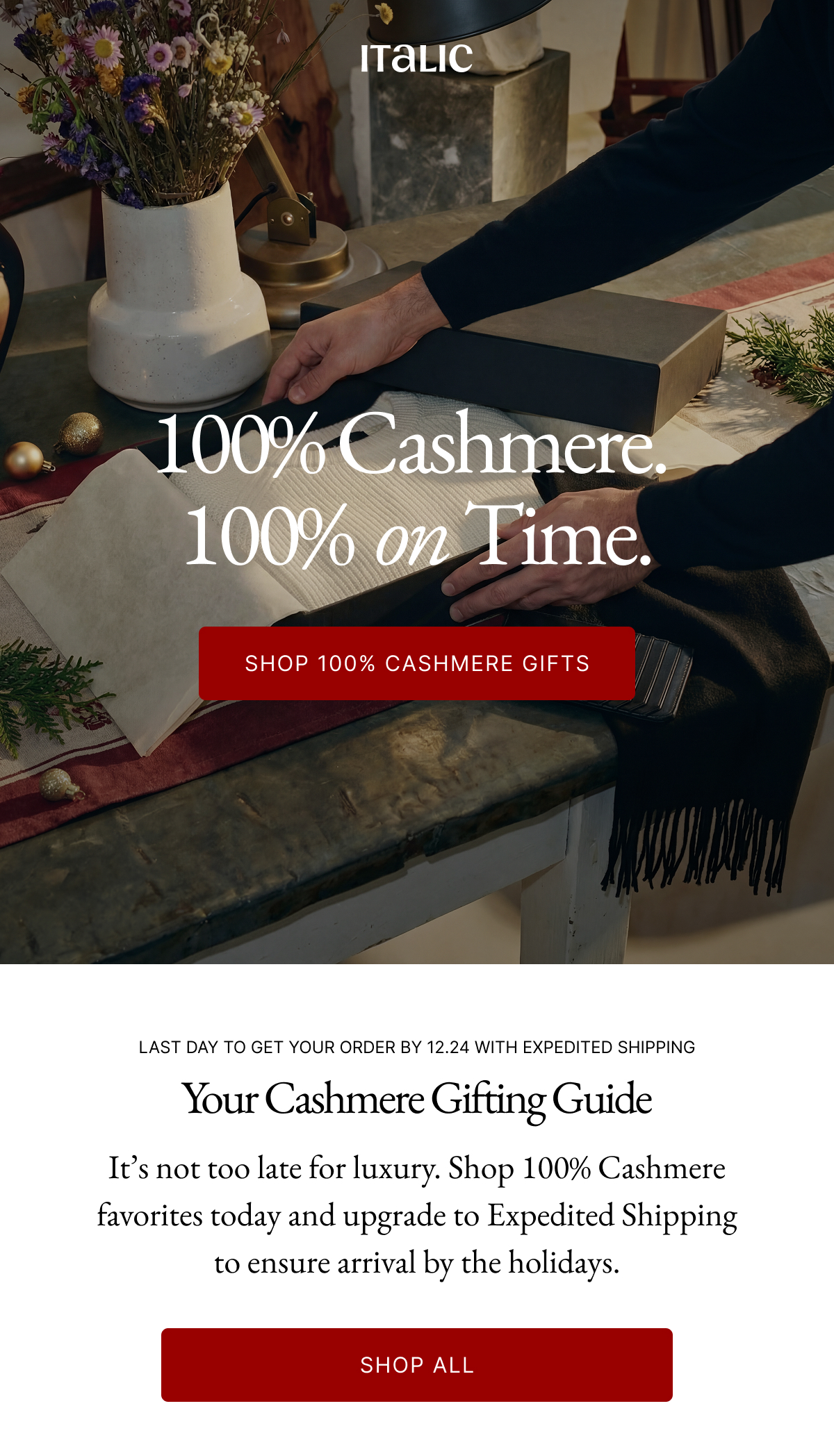 Italic | Life is Luxury