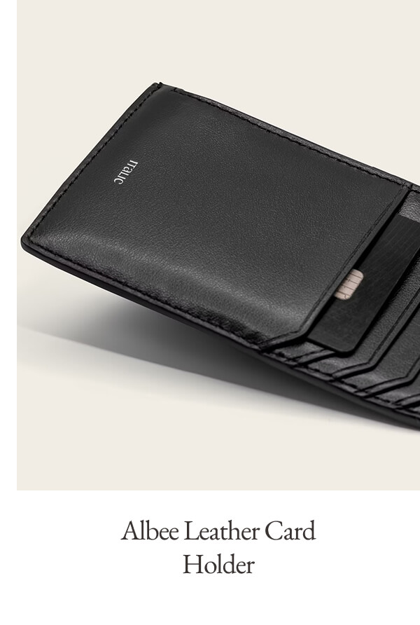 Albee Leather Card Holder