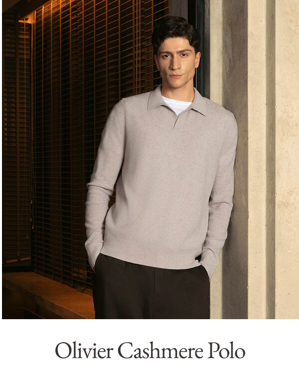 Olivier Cashmere Polo