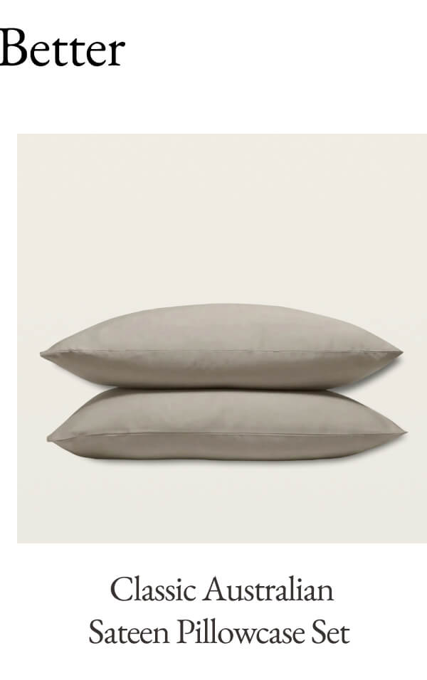 Classic Sateen Pillowcase Set