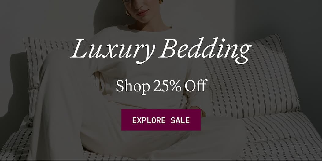 ITALIC | Memorial Day Sale | Luxury Bedding