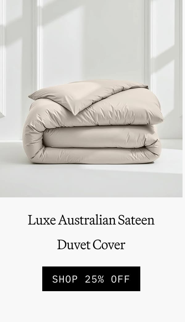 Luxe Australian Sateen Duvet Cover