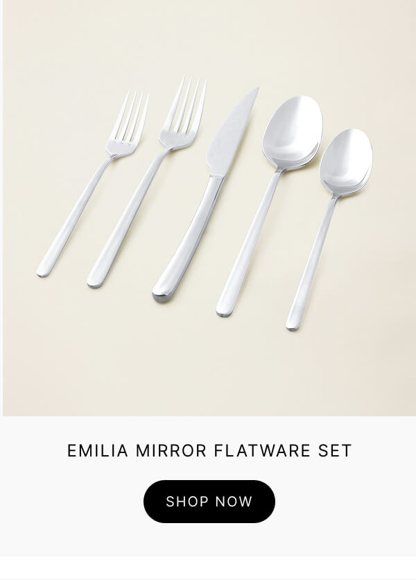 Emilia Mirror 20-Piece Flatware Set