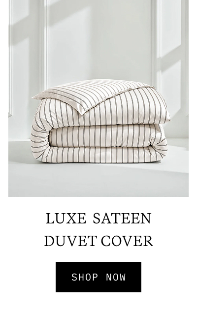 Luxe Sateen Duvet Cover