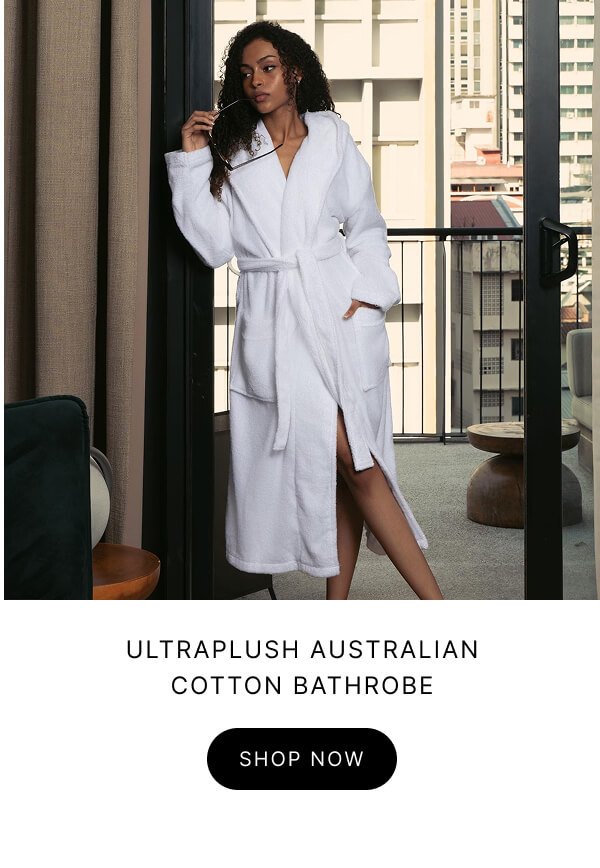 ULTRAPLUSH AUSTRALIAN COTTON BATHROBE