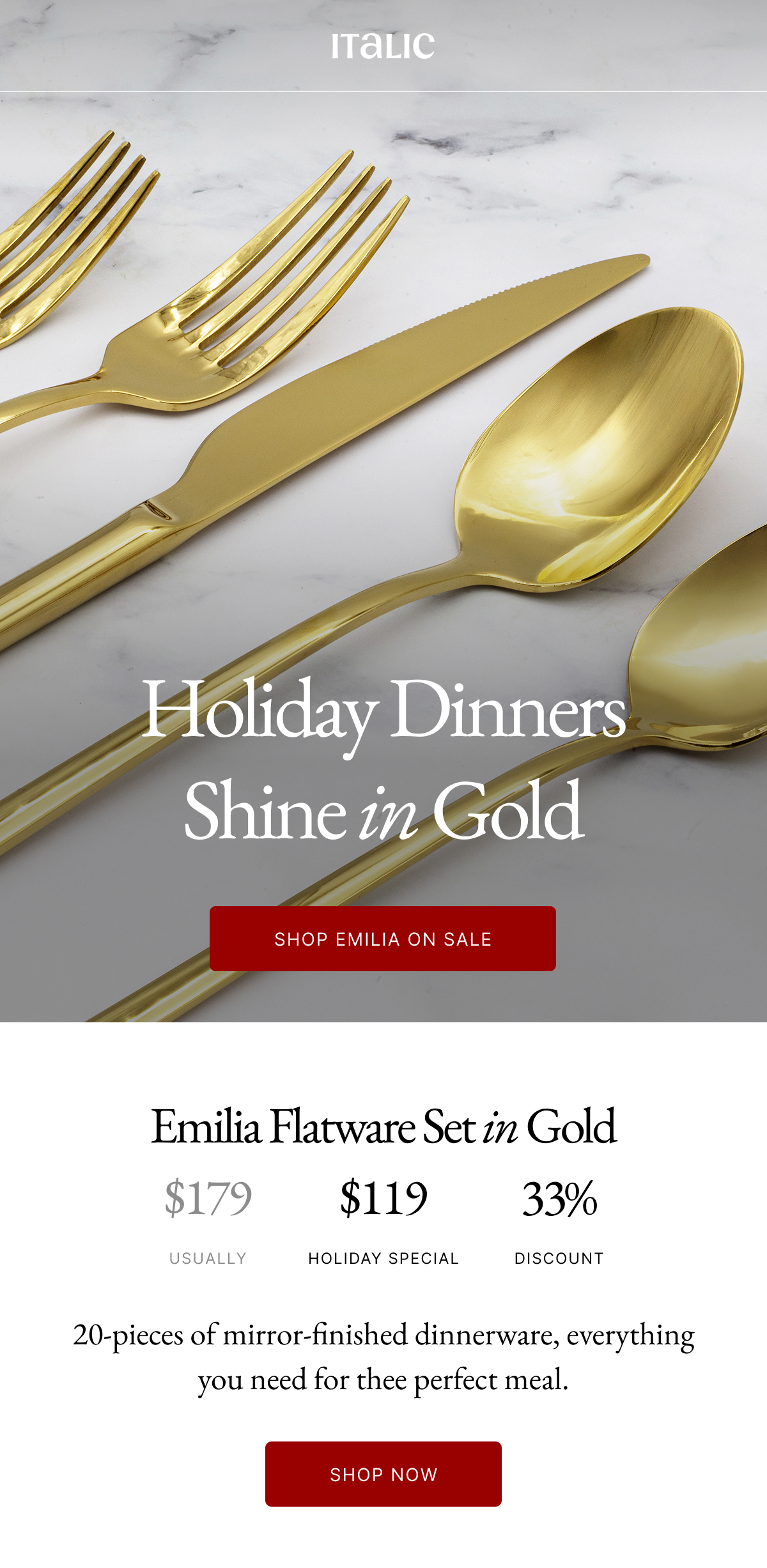 Italic | Life is Luxury 