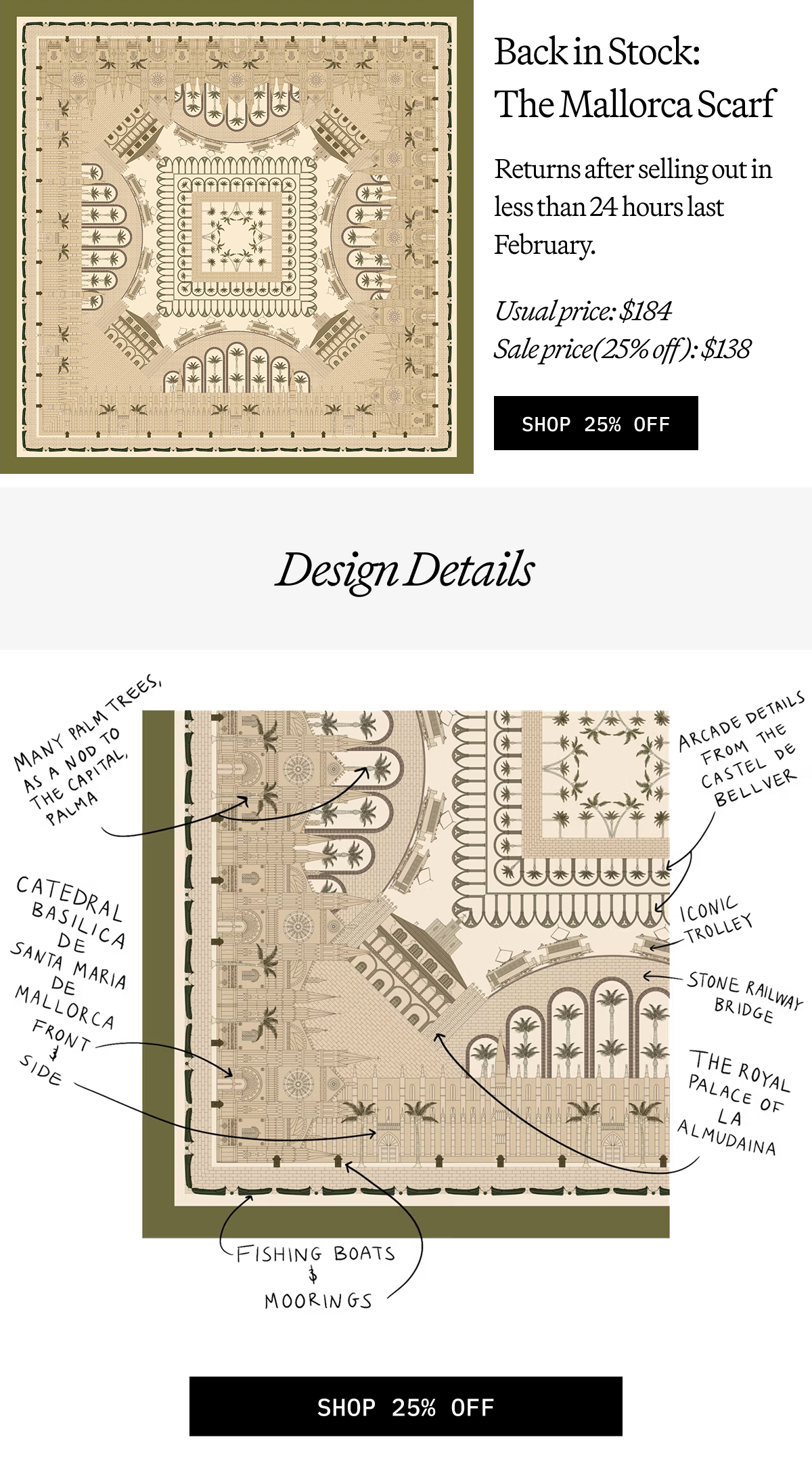The Mallorca Scarf by The Clearly Collective