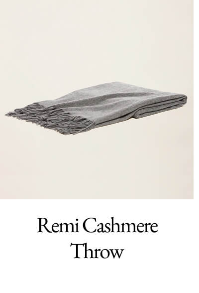 Remi Cashmere Throw