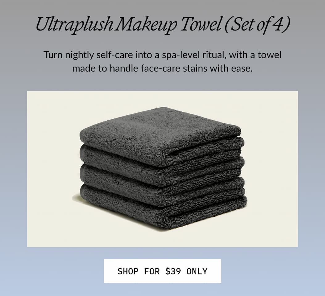Ultraplush Makeup Towels (Set of 4)