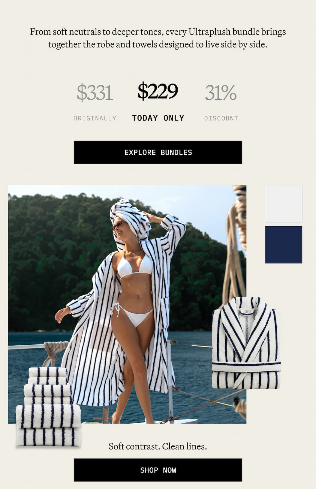 ITALIC | Dusk/White Set