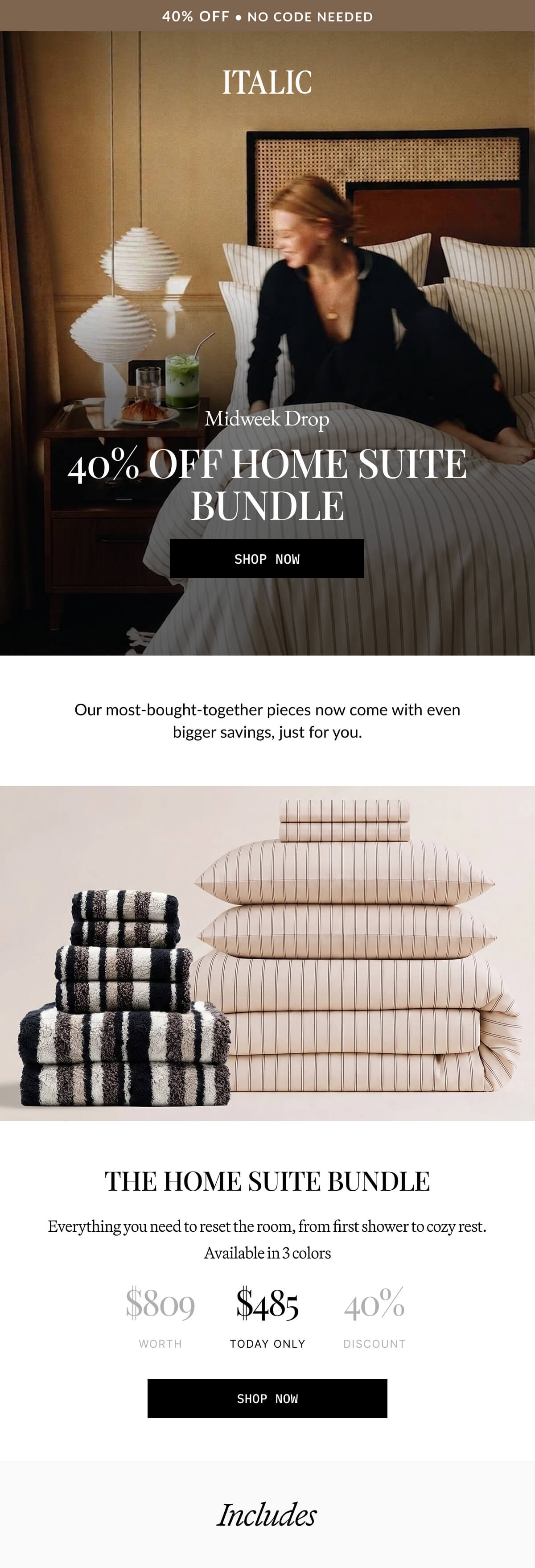 40% Off Home Suite Bundle