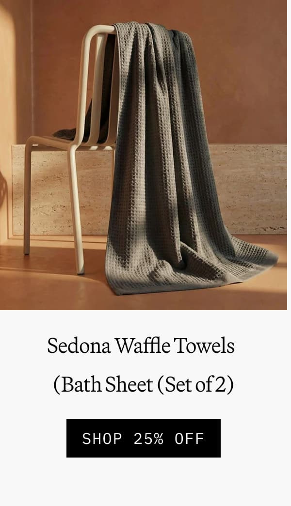 Sedona Waffle Towels