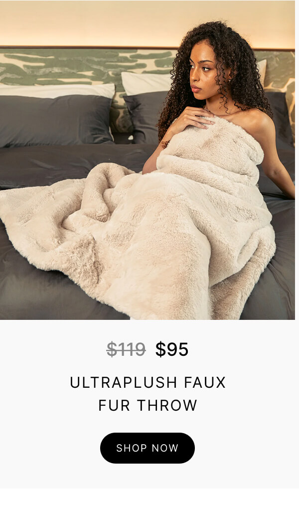 Ultraplush Faux Fur Throw