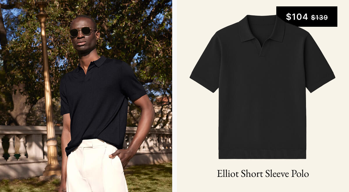 Elliot Short Sleeve Polo