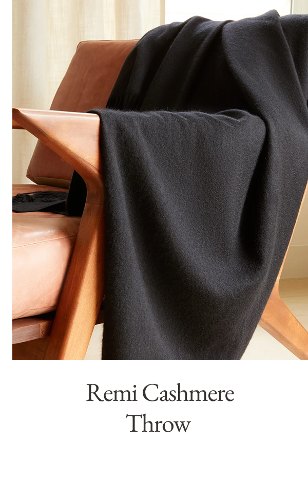 Remi Cashmere Throw