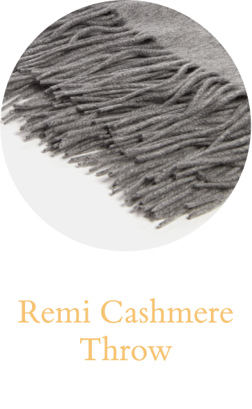 Remi Cashmere Throw $140 