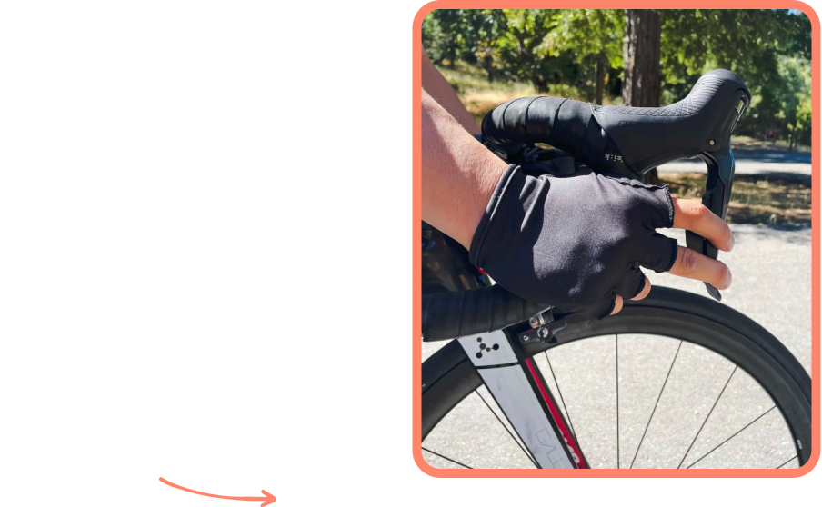 ...YOUR SPORTY FRIEND Road Cycling Mitts