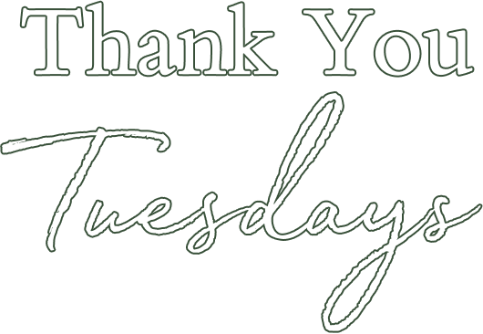 Thank you Tuesdays