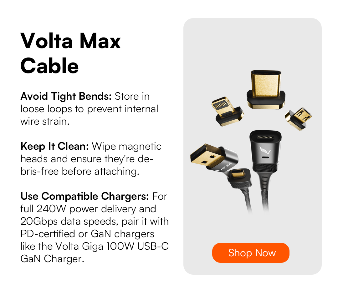 Volta max cable