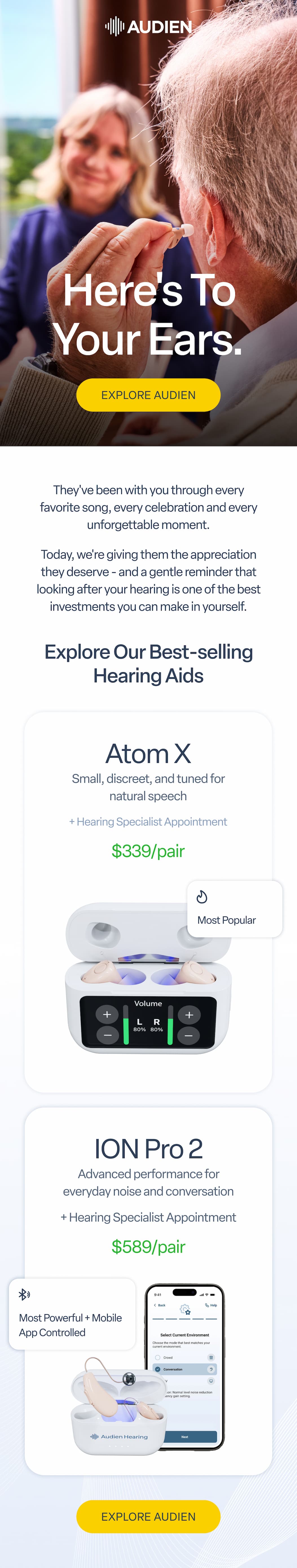 Audien Hearing