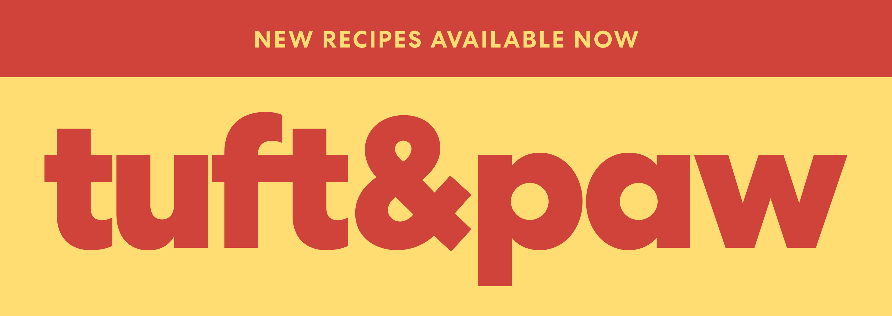 New Recipes Available Now