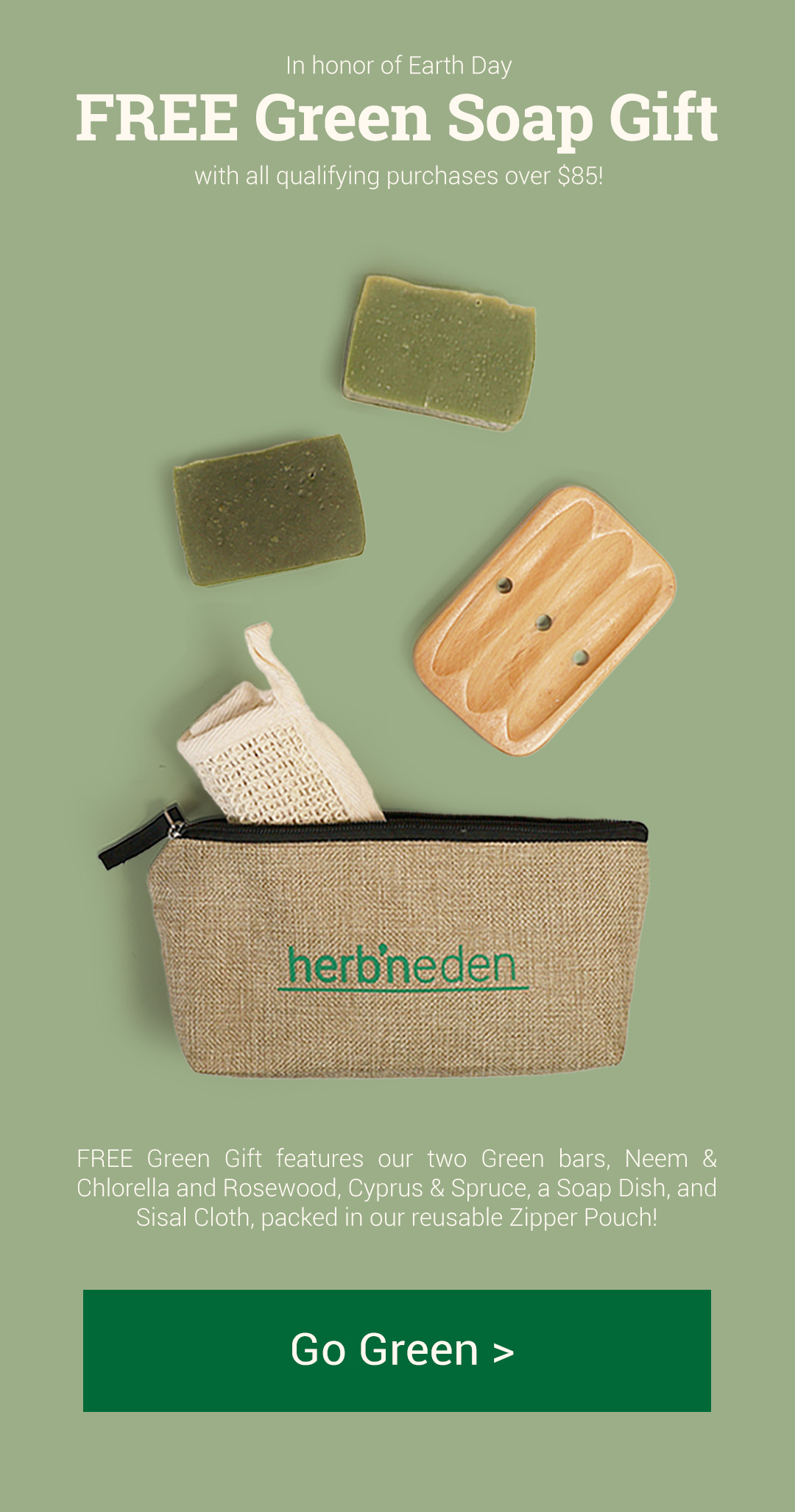 Go Green 🟢 for Earth 🌎 Day!! Herb'N Eden