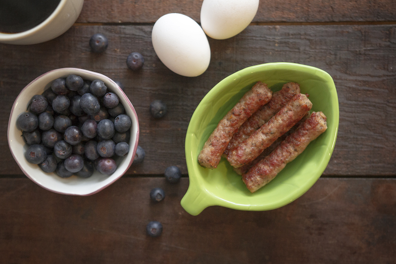 blueberry sausage