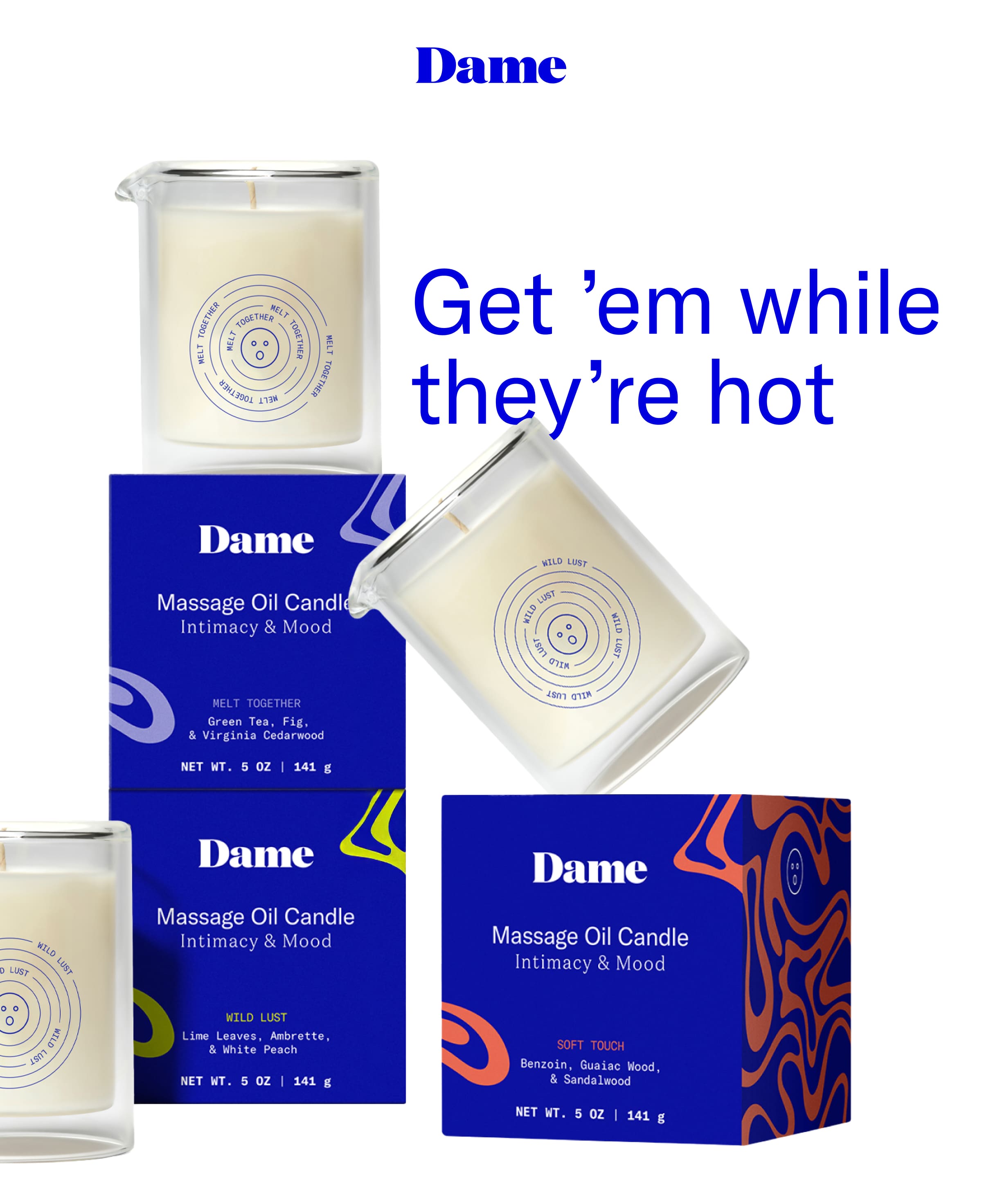 Massage Oil Candles are back__HERO