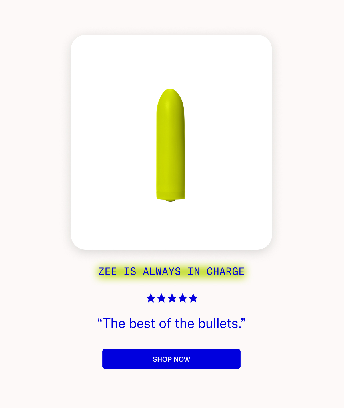 Zee is Always in Charge