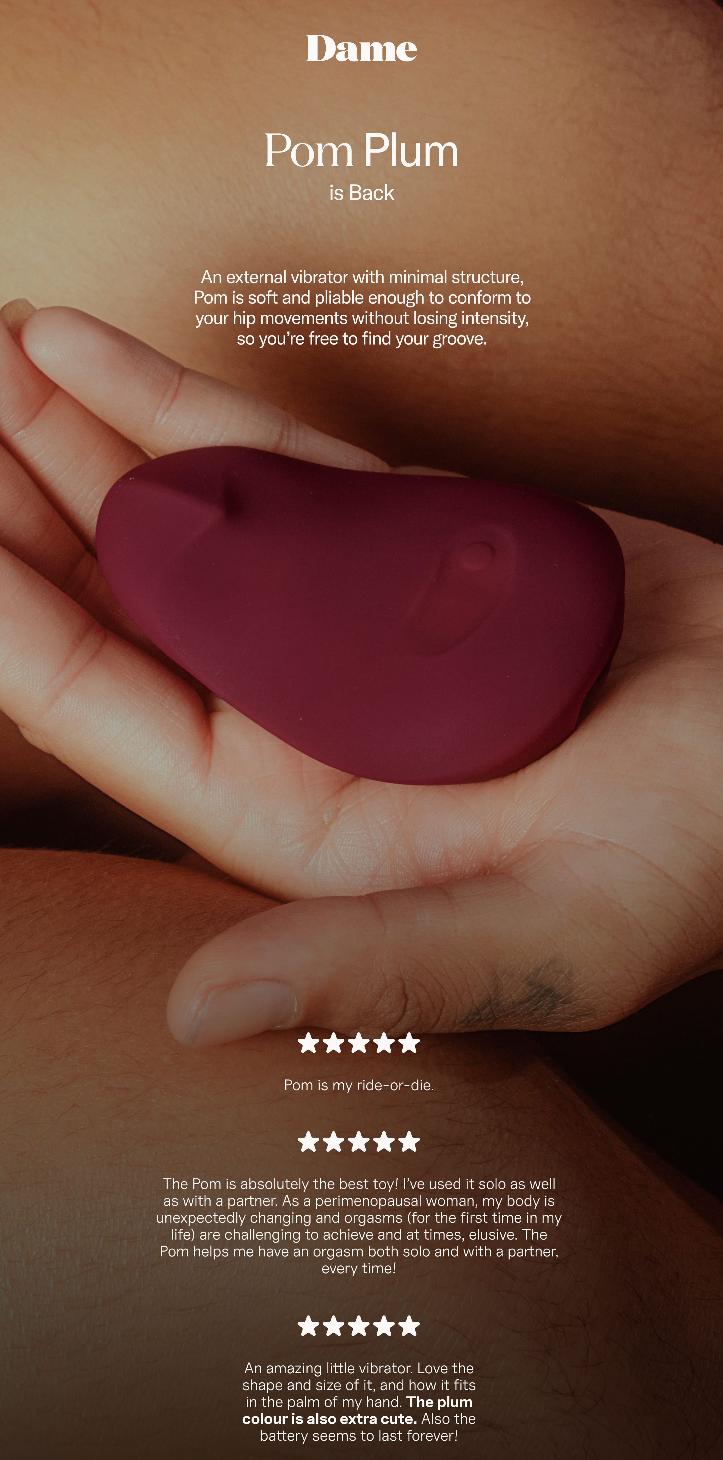 Pom Plum Back in Stock Email_HERO + COPY