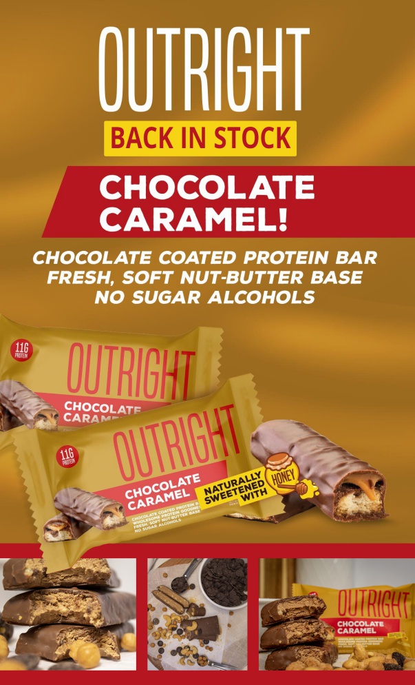 Chocolate Caramel Outright Bars ARE BACK 🍫 Grab Them While You Can