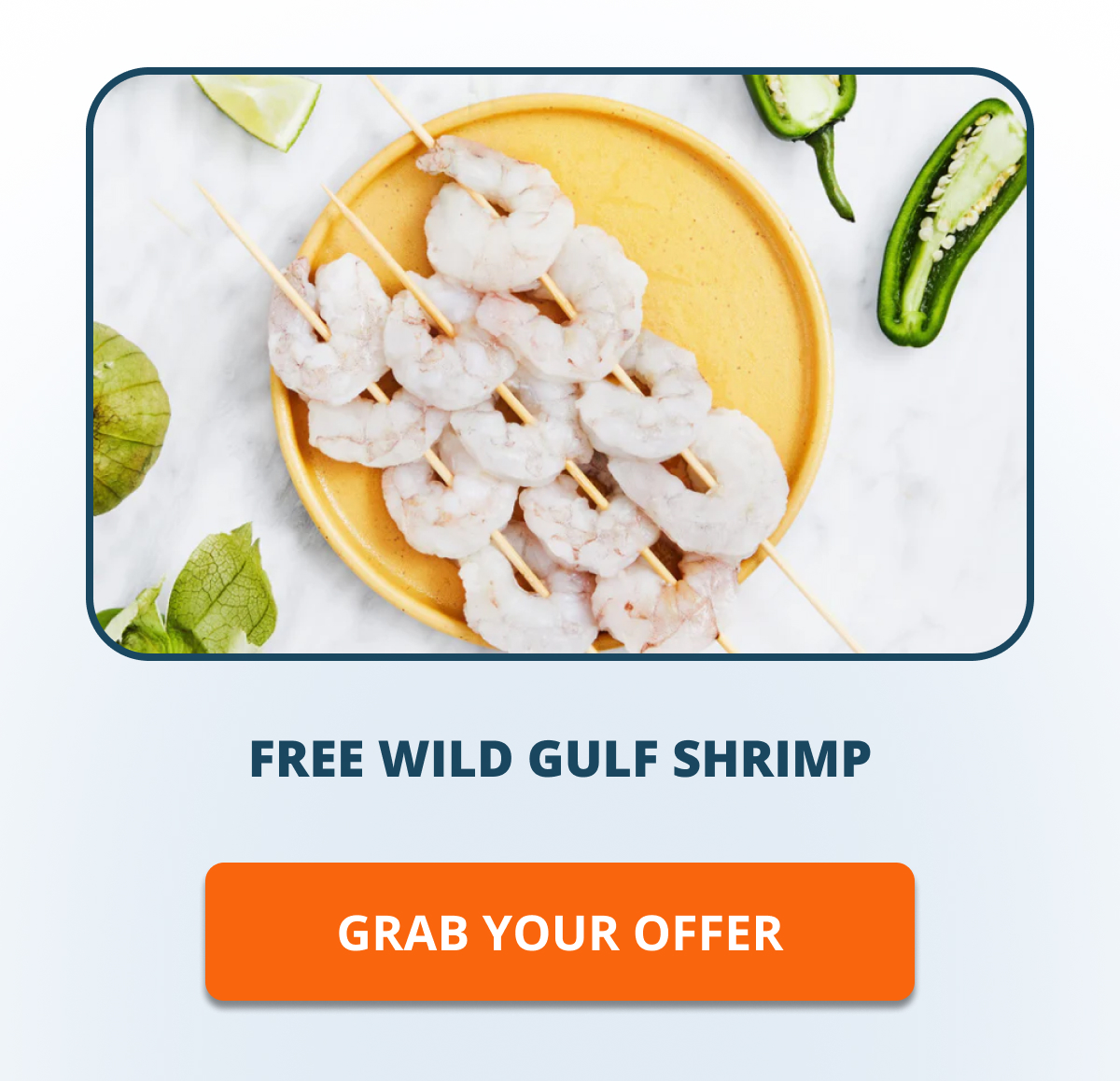 Free Wild Gulf Shrimp