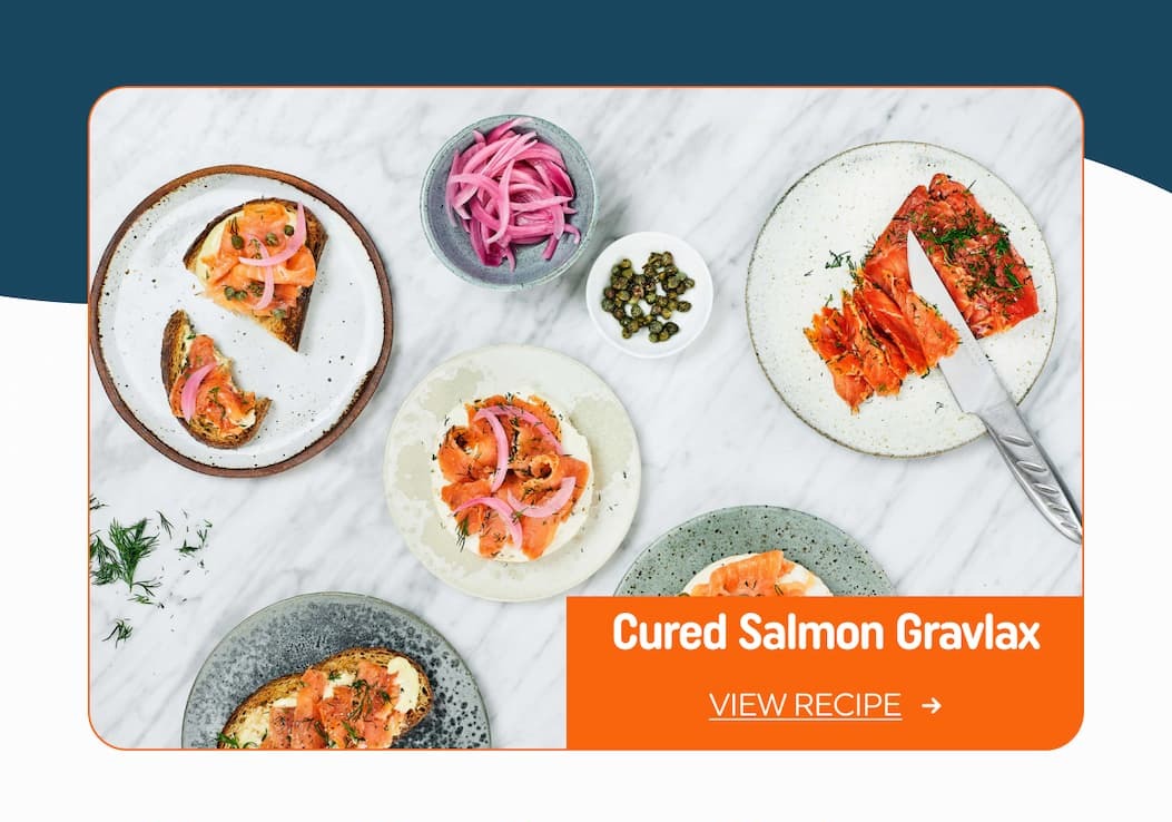 Cured Salmon Gravlax Recipe