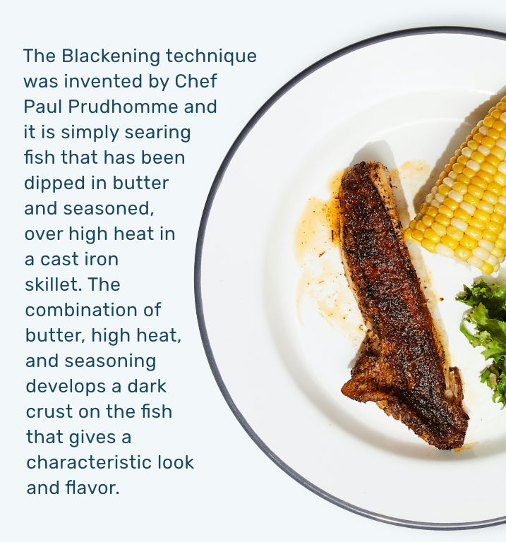 Recipe Highlight Blackened Redfish 🔥 Sea To Table