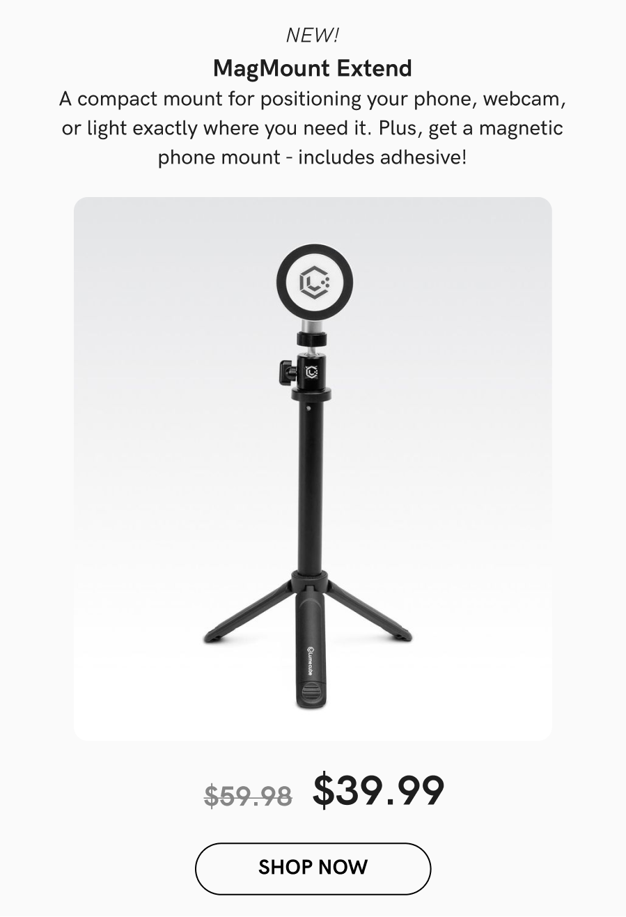 New! MagMount Extend
