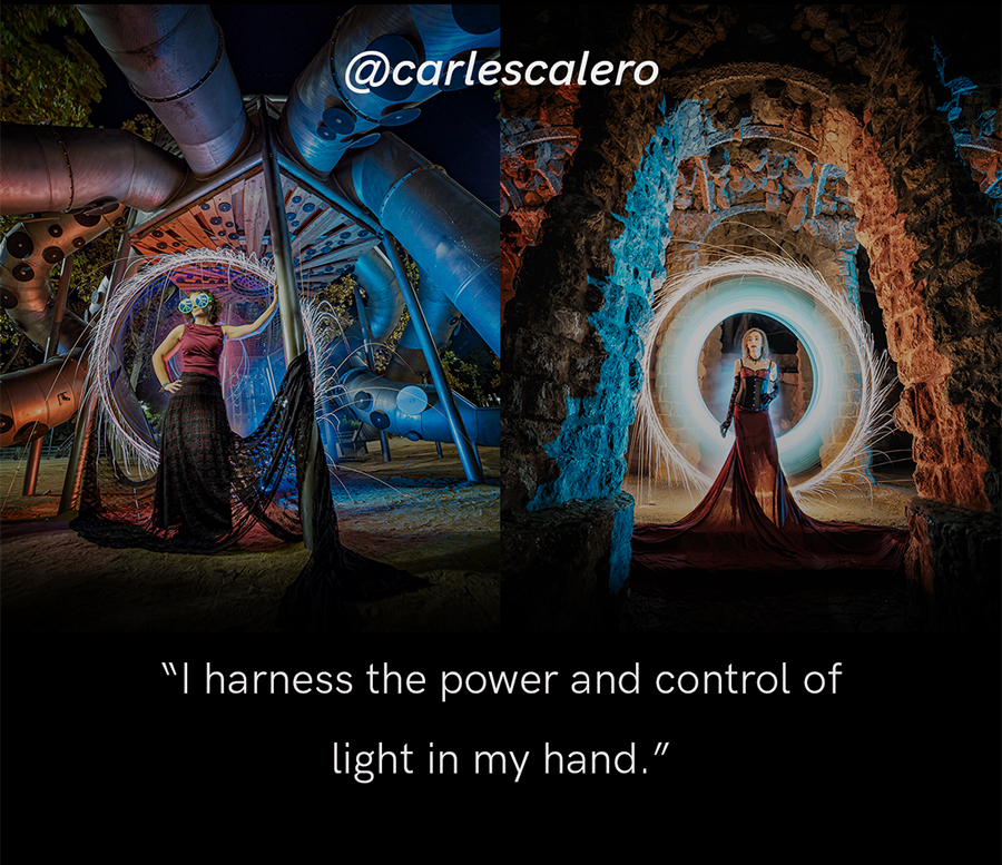 Creative professional @carlescalero lighting up their shoots with Lume Cube products.