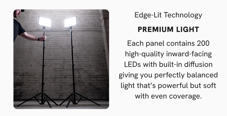 Edge-Lit Technology | Premium Light