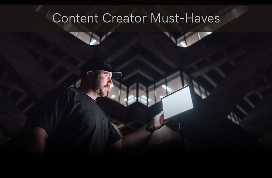 Content creator must-haves.