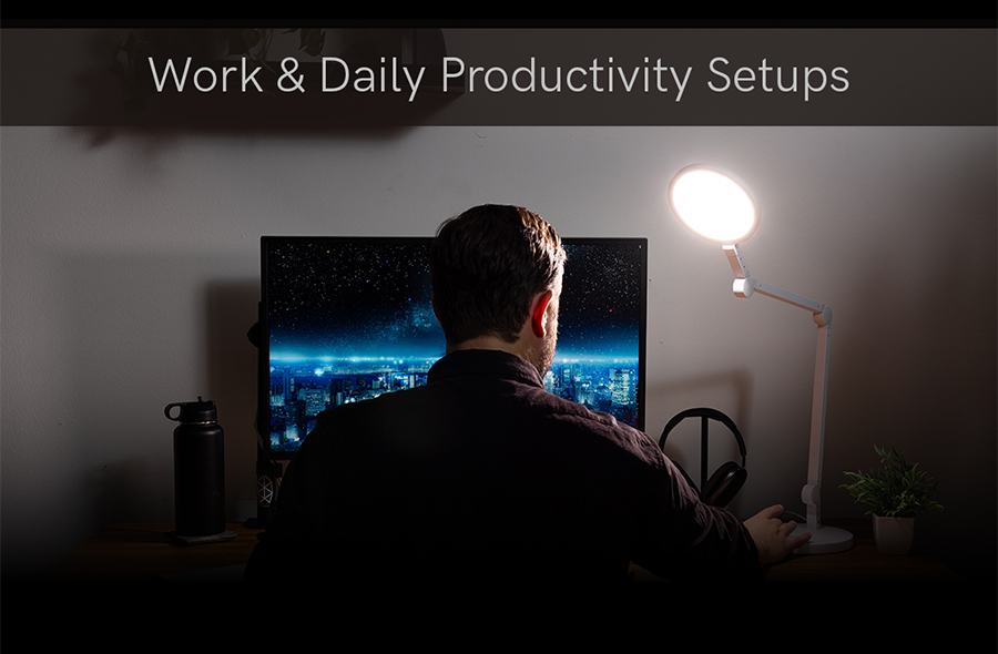 Work and daily productivity setups